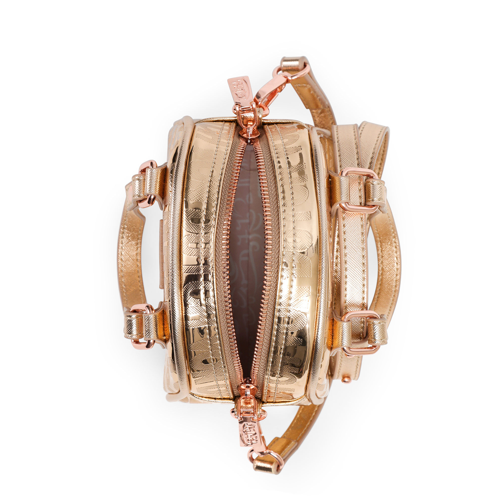 Mini Bowling Bag - Rose Gold Reflective - Image 5