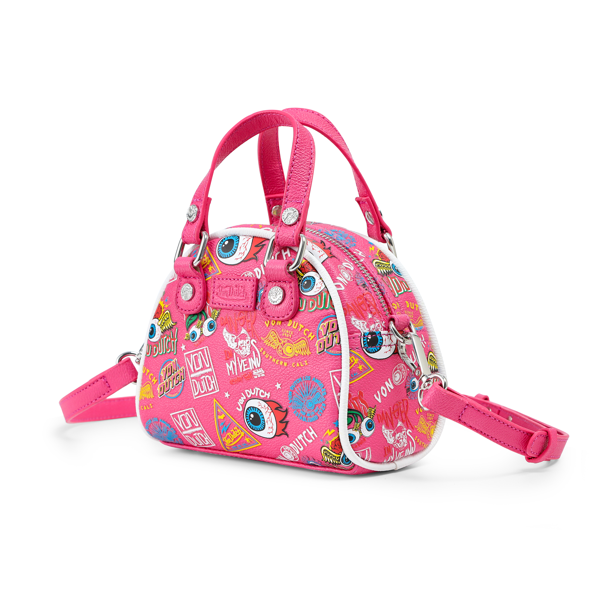 Mini Bowling Bag - Hot Pink Jax - Image 3