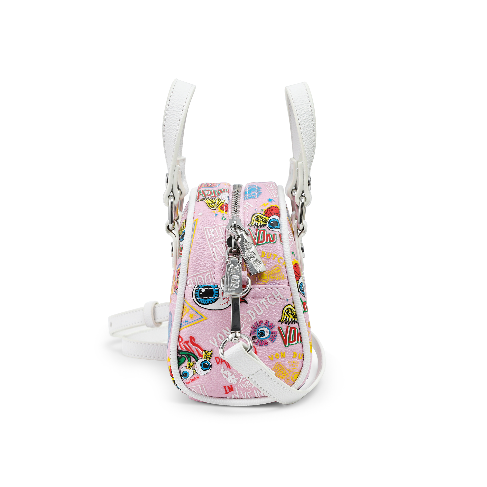 Mini Bowling Bag - Light Pink Jax - Image 6