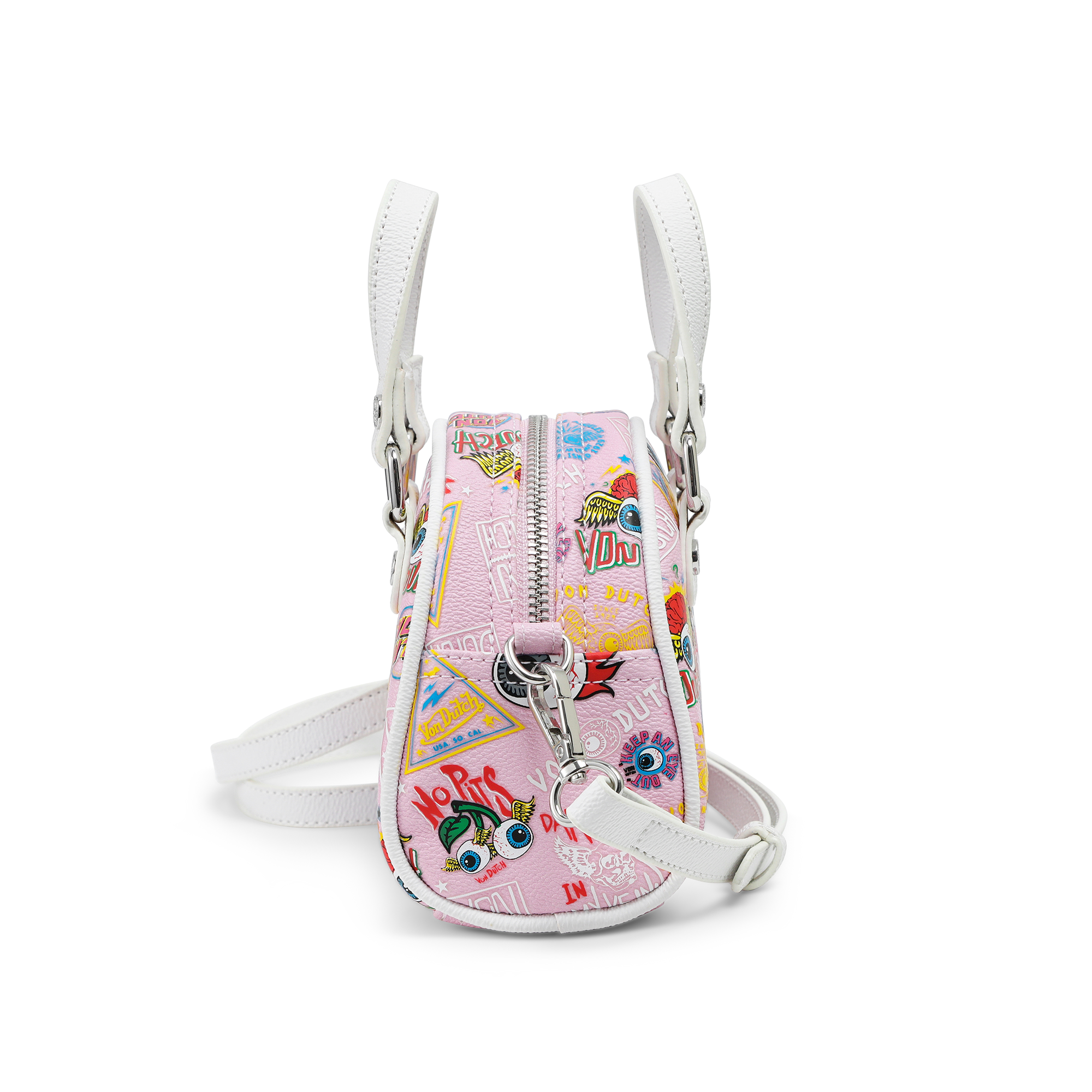 Mini Bowling Bag - Light Pink Jax - Image 8