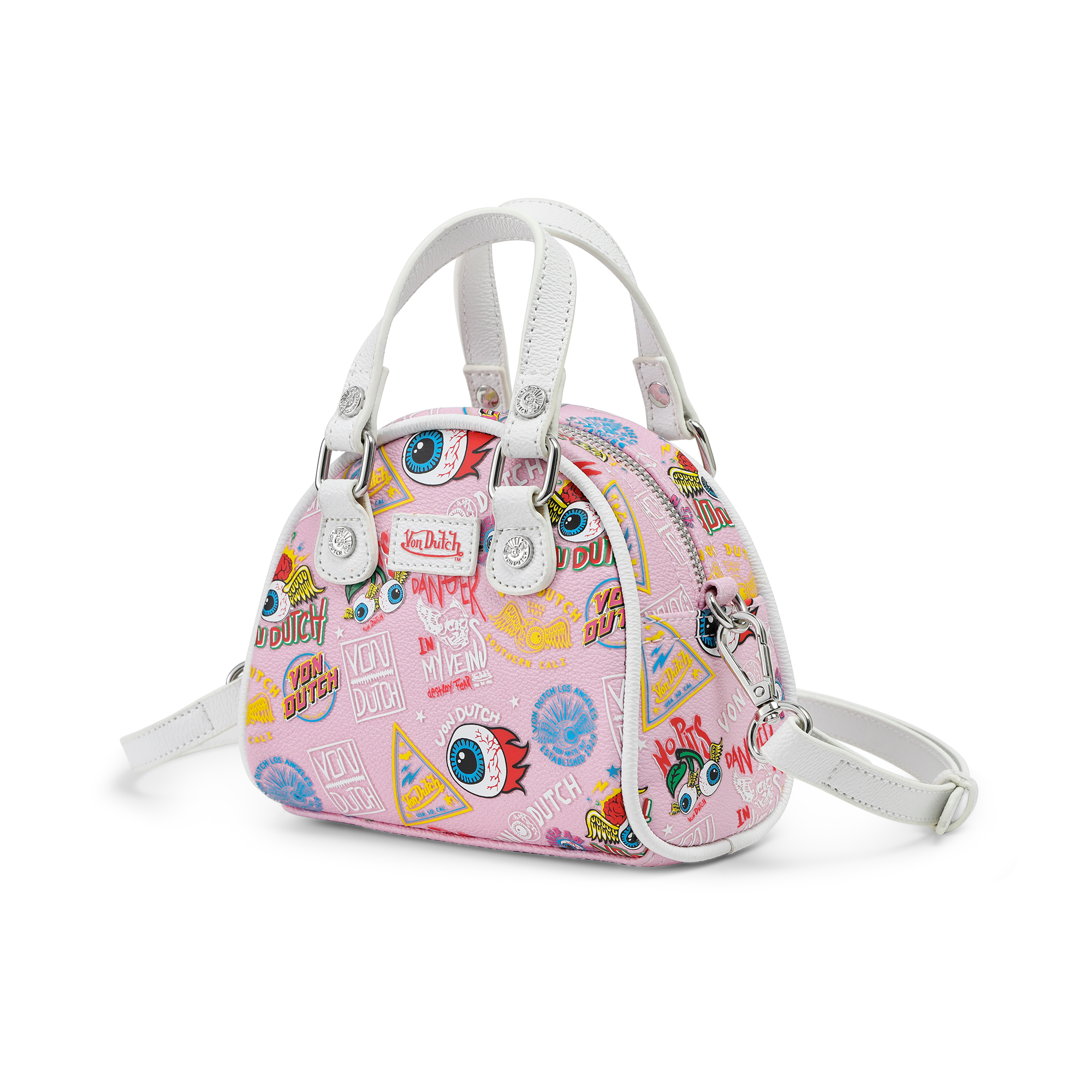 Mini Bowling Bag - Light Pink Jax - Image 3