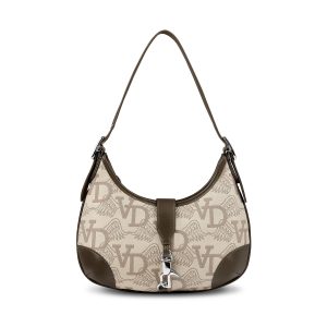 BELLA SHOULDER BAG - BROWN