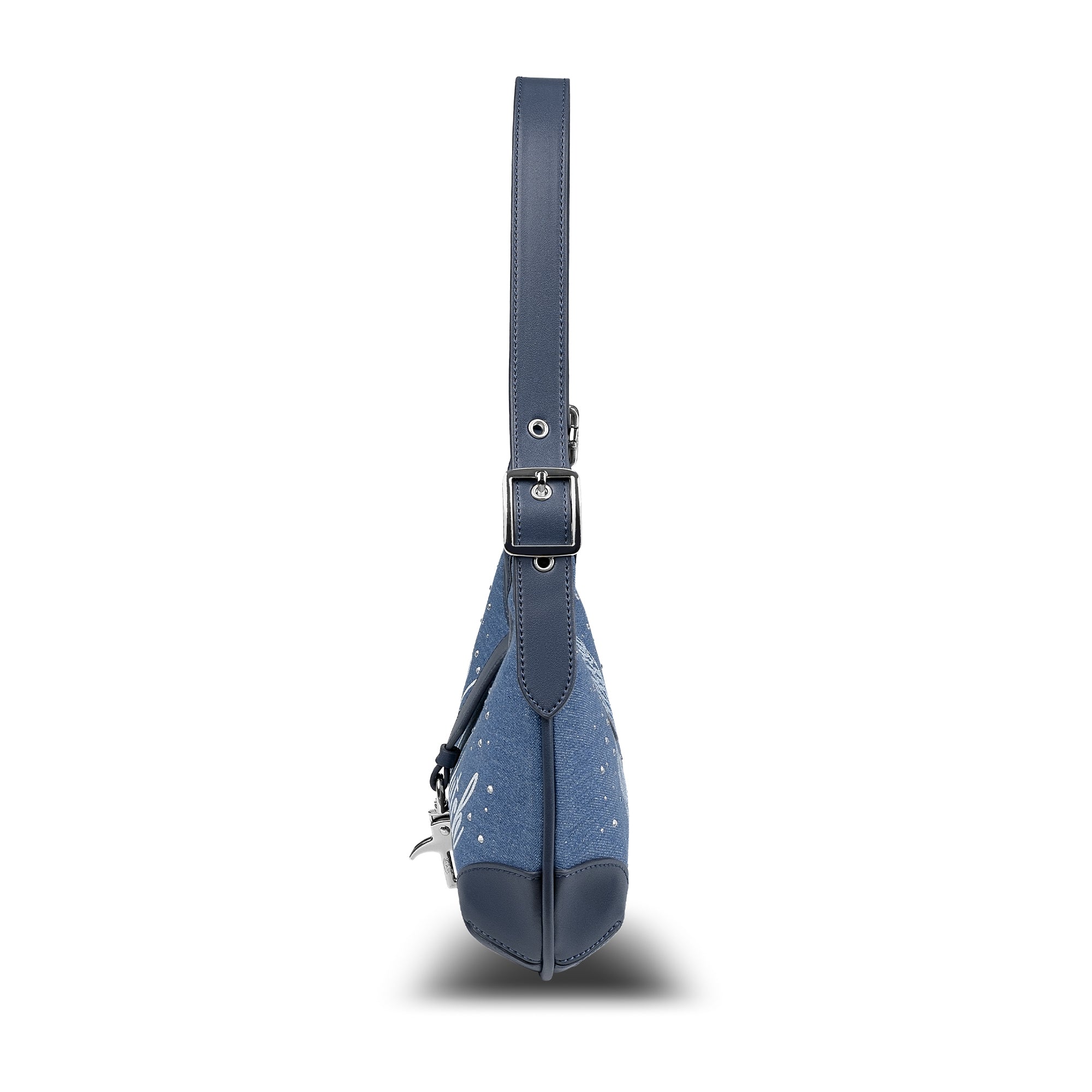 BELLA SHOULDER BAG -DENIM RHINESTONE - Image 5