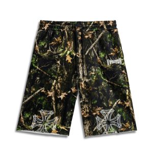 TREE CAMO ?C LA OVER-SIZED 3/4 SHORTS