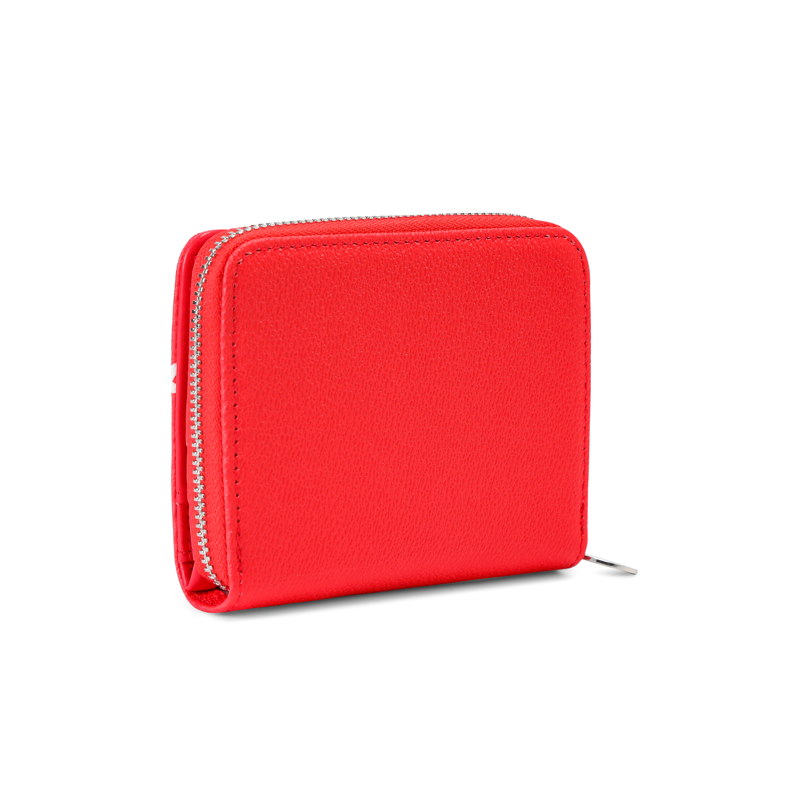 Classic Signature Zip-up Wallet - Red - Image 6