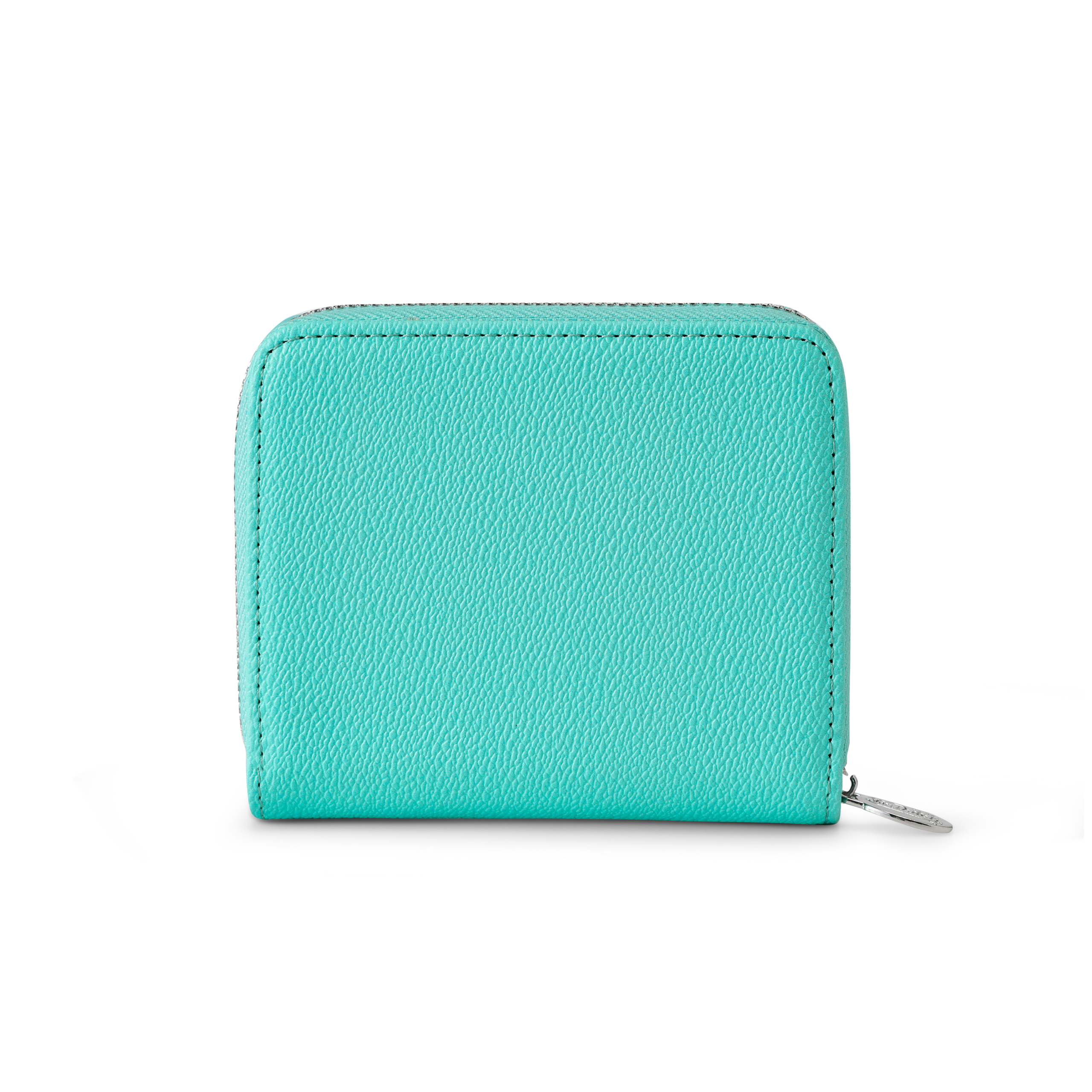 Classic Signature Zip-up Wallet - Turquoise - Image 5