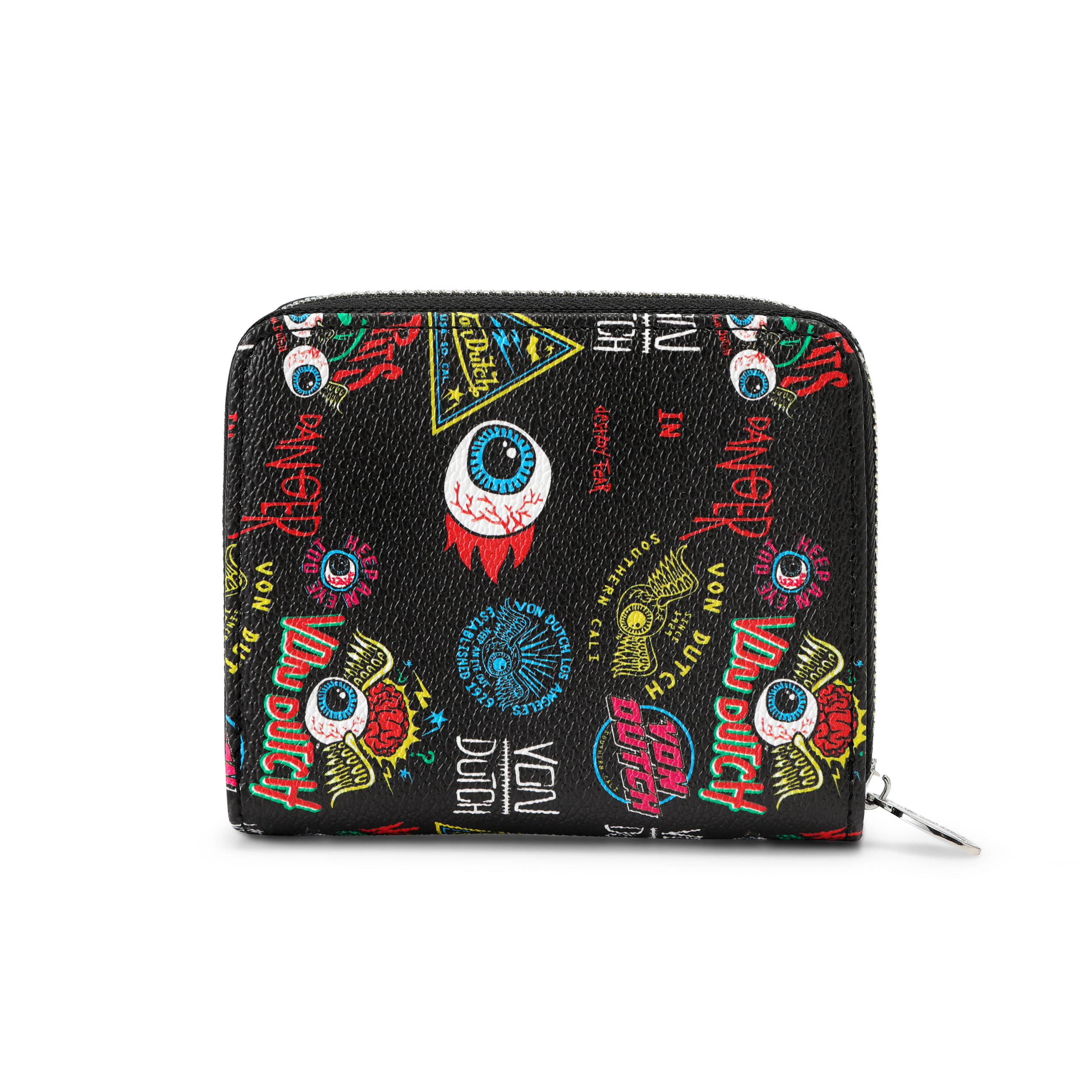 Jax Print Zip-up Wallet - Black - Image 6
