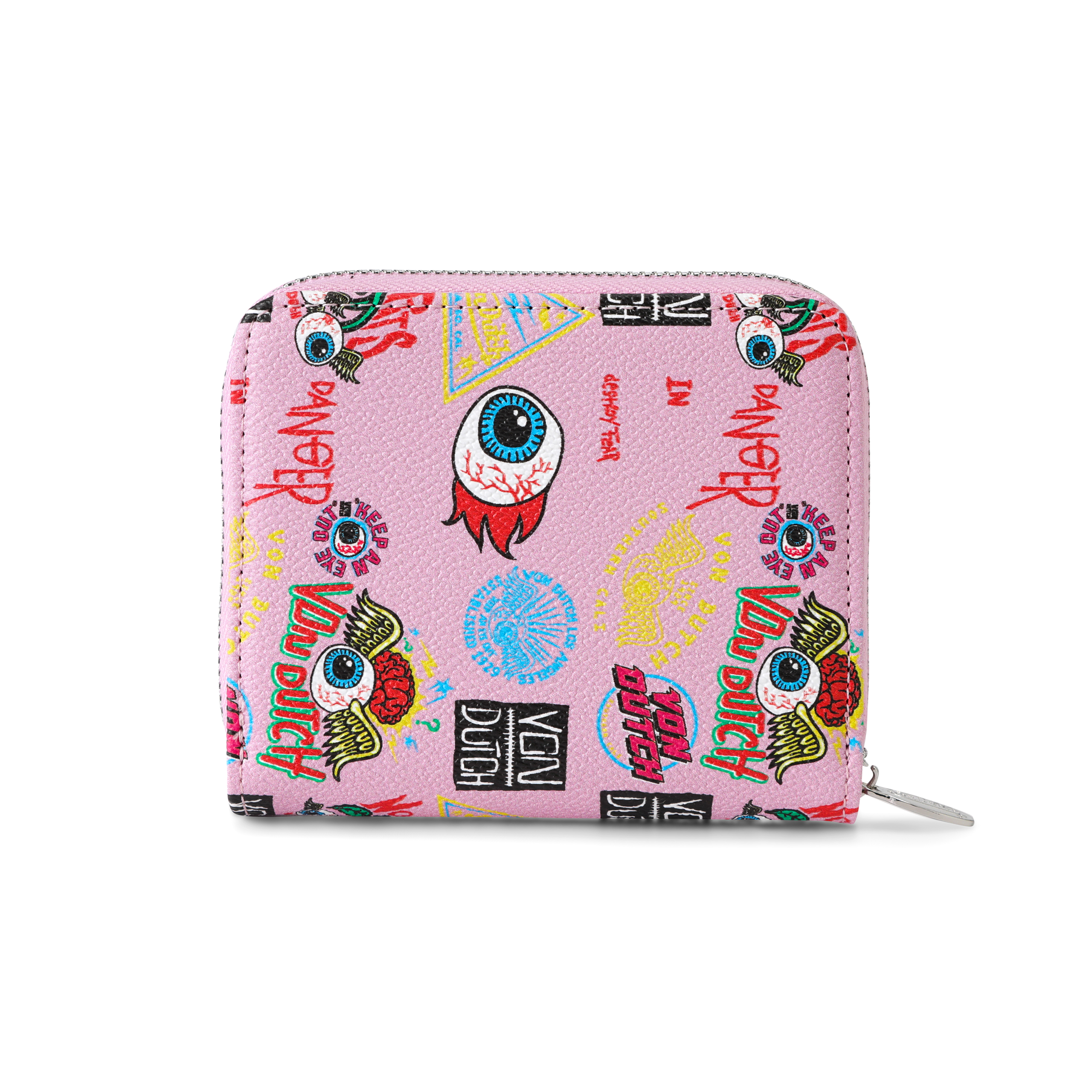 Jax Print Zip-up Wallet - Light Pink - Image 6