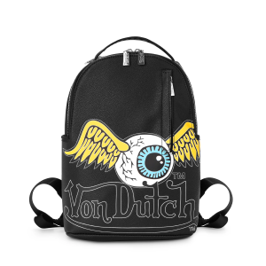 Large Black Flying Eye Backpack