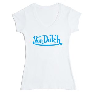 Originals Blue on White V Neck