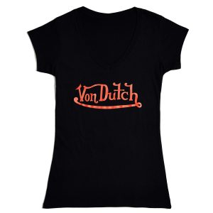 Originals Red on Black V Neck