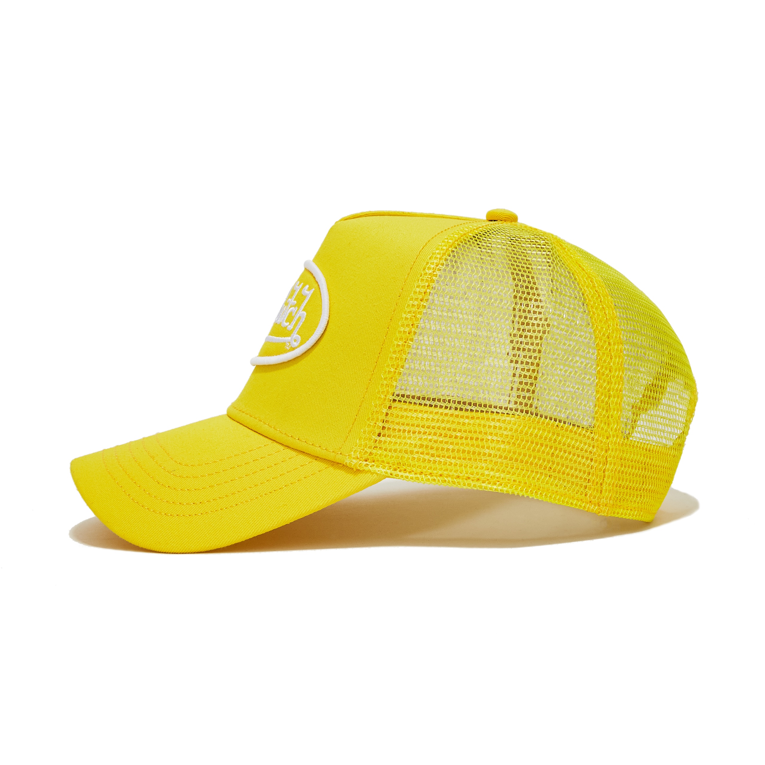 Yellow & White Trucker Hat - Image 3