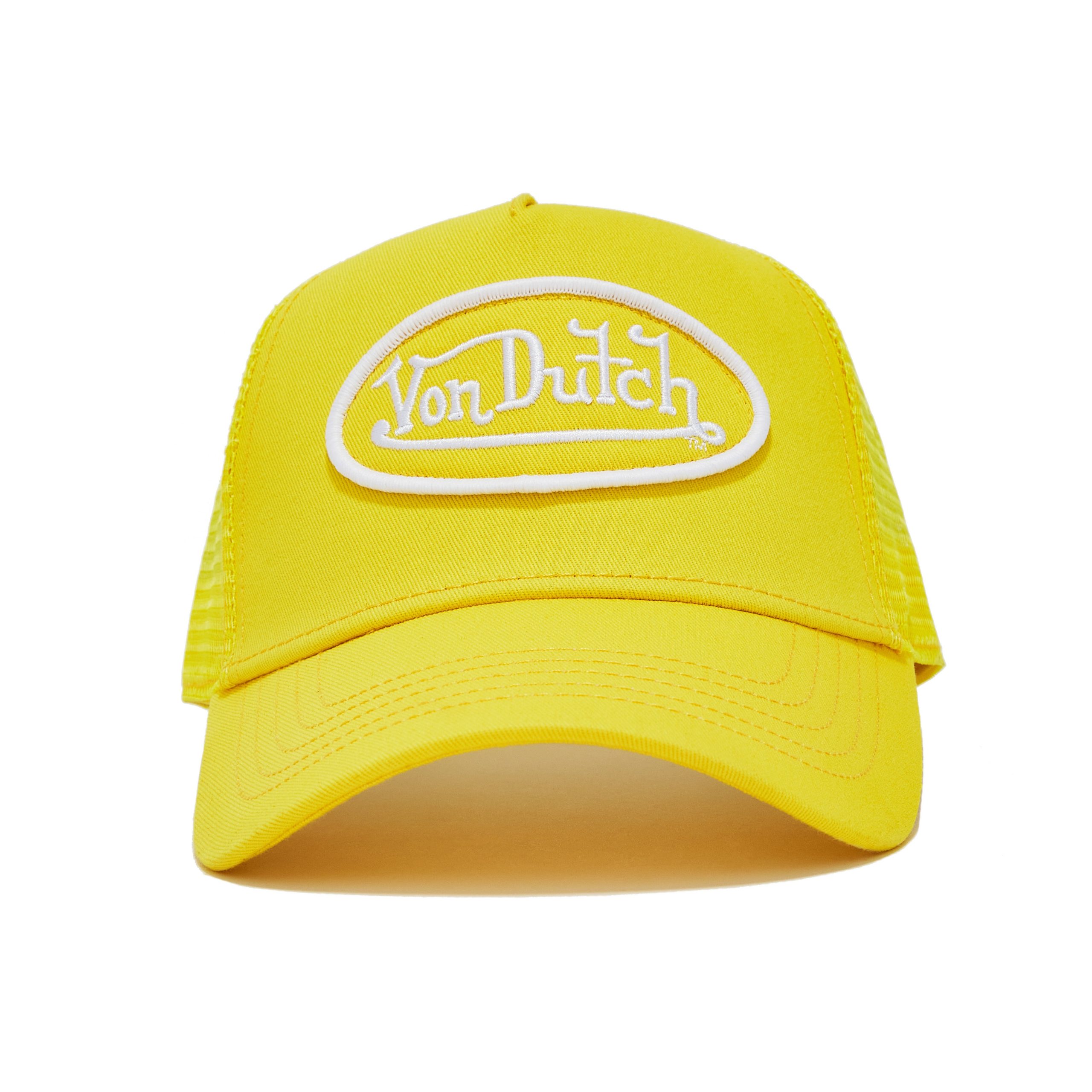 Yellow & White Trucker Hat - Image 7