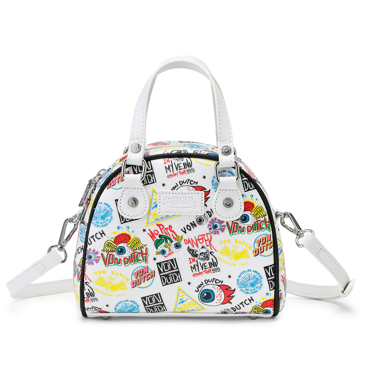 White Jax Bowling Bag