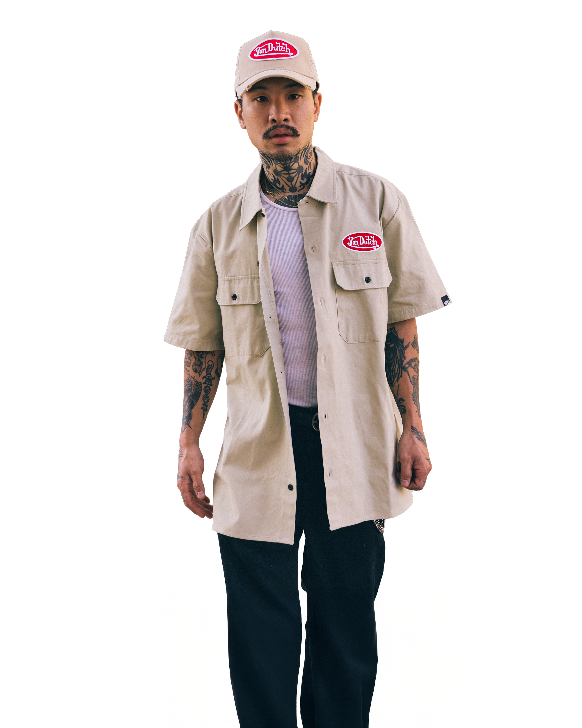 Classic Mechanic Shirt ?C Tan - Image 2