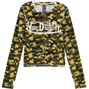 VON DUTCH ROXY TOP ?C CAMO