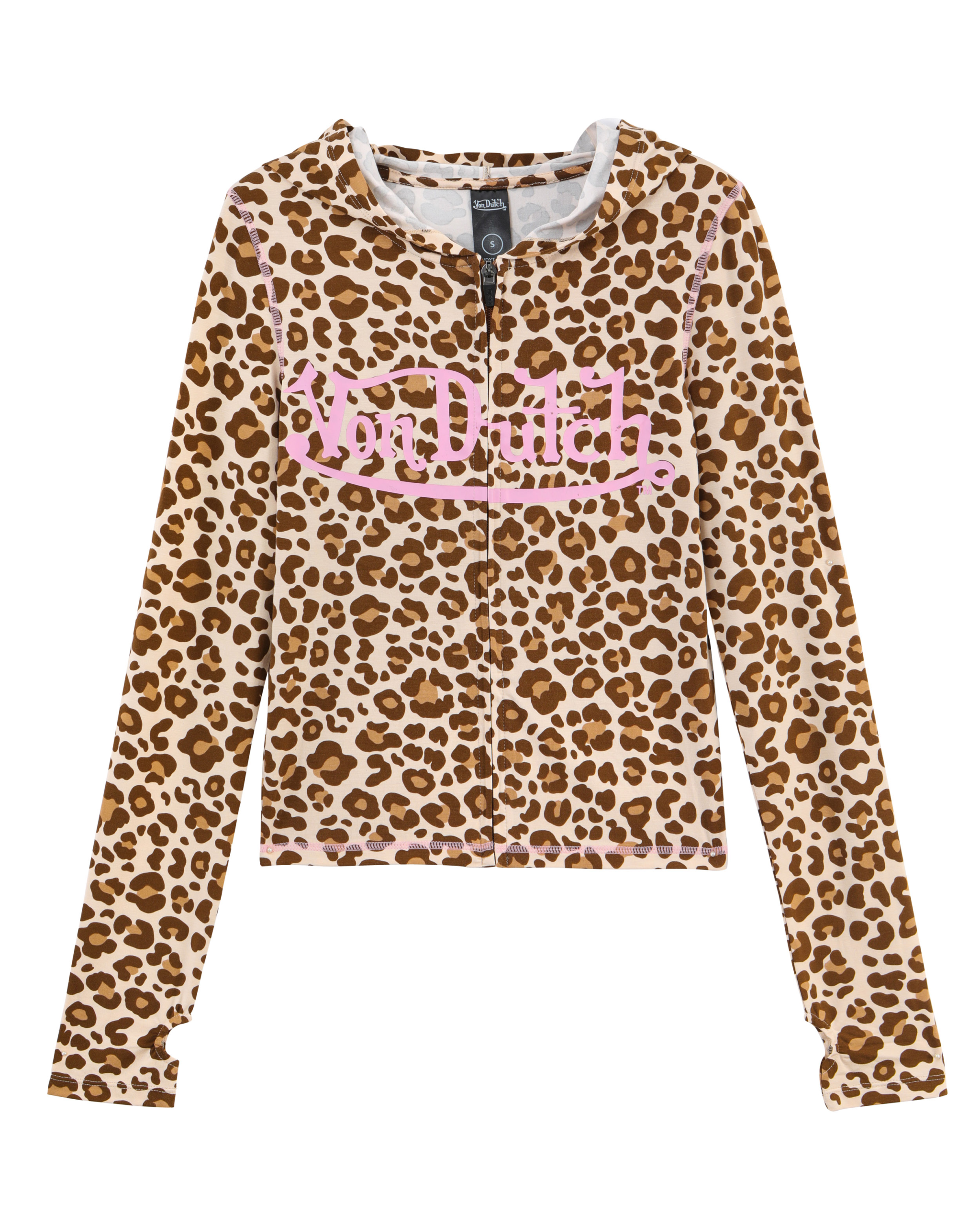 VON DUTCH ROXY TOP ?C LEOPARD