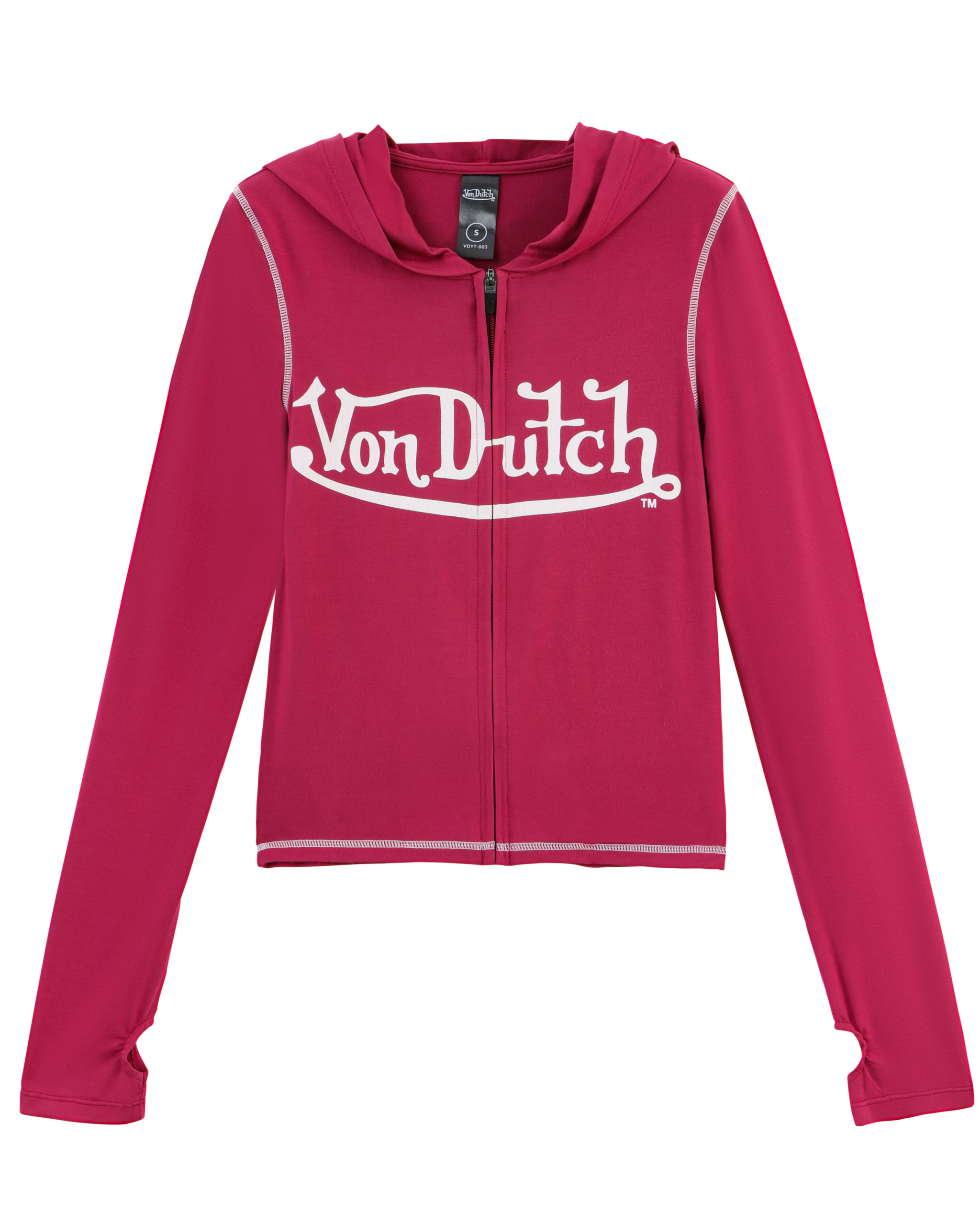 VON DUTCH ROXY TOP ?C MERLOT